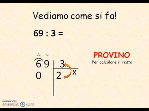 Divisioni in colonna step1