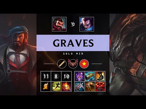 Graves Mid vs Yasuo - VN Grandmaster Patch 25.15
