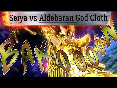 Saint Seiya: Soldiers Soul - Sagittarius Seiya vs Aldebaran (God Cloth) (3 Round)