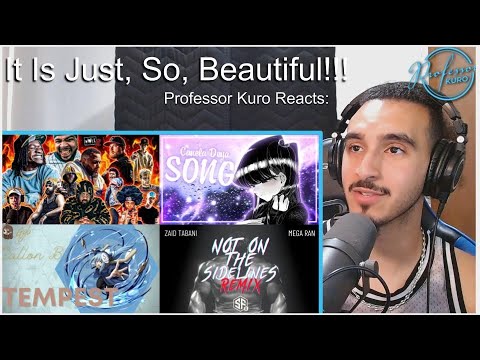 KURO REACTS to WorldWide Cypher 2 - Scru Face Jean, Canela Deya, Callon B, Mega Ran X Zaid Tabani