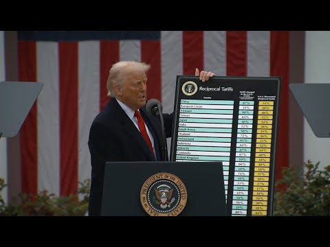 Trump unveils 34% tariff on Chinese imports | AFP