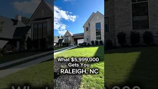 This is what $5,999,000 gets you in Raleigh, NC #luxuryhomestour
