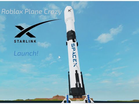 Roblox Plane Crazy - Falcon 9 Starlink Launch