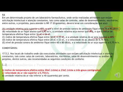 Correção Prova Petrobrás 2017 - Cargo: TST - Q. 51 a 56