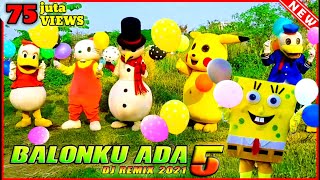 Download lagu BALONKU ADA LIMA TERBARU ~ Badut joget bawa balon warna warni || Lagu Populer Indonesia mp3