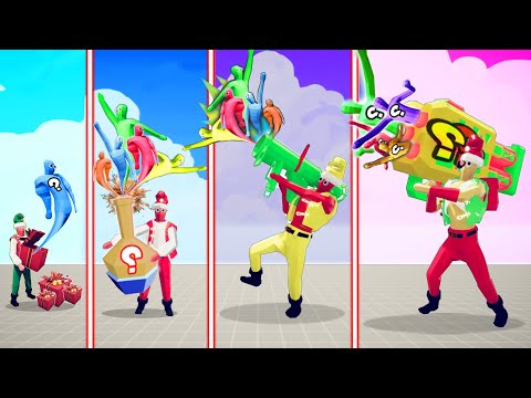 EVOLUTION OF SECRET PRESENT ELF ( ALL FORM ) | TABS - Totally Accurate Battle Simulator