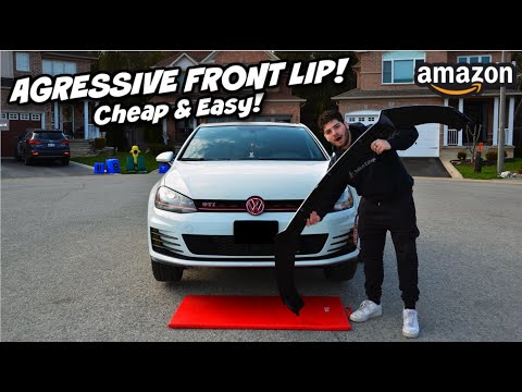 Mk7 GTI Gets Front Lip!