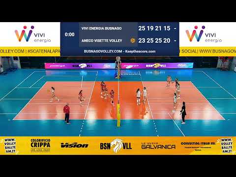 VIVI ENERGIA BUSNAGO vs ANECO VISETTE VOLLEY