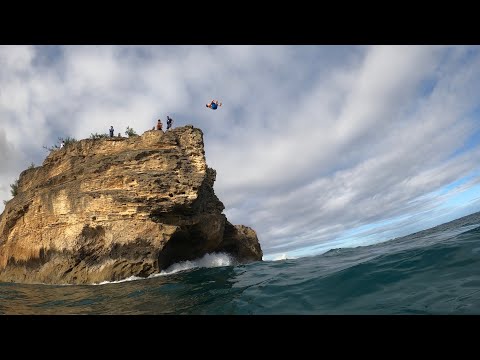 Kauai Cliff Jumping | Shipwreck Beach