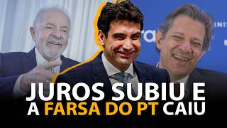 GOVERNO LULA SOBE O JUROS NOVAMENTE E MAIS UMA FARSA É DESMACARADA - 14,25% E O MAIOR JUROS DO MUNDO
