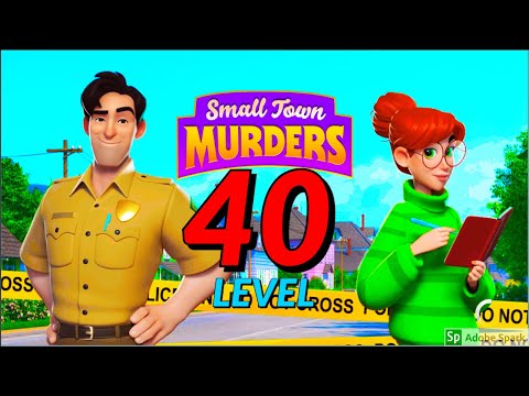 Small Town Murders : Match 3 Crime Mystery Stories Level 40 gameplay android ios new best game