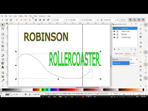 InkScape Lesson 7: Working with Text