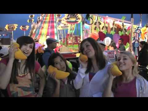Katy Perry California Gurls Roxy King Lia Marie Johnson Pink Army San Diego County Fair Music Video