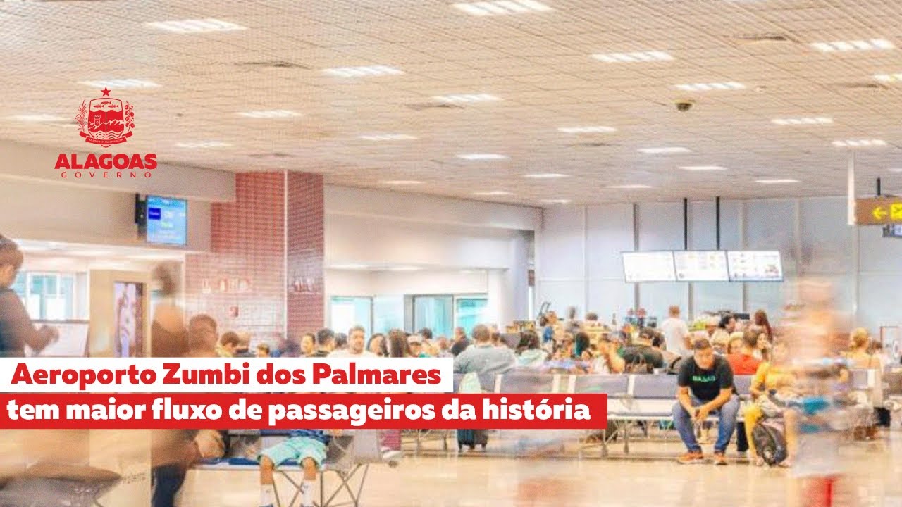 Aeroporto registra maior fluxo de passageiros da história