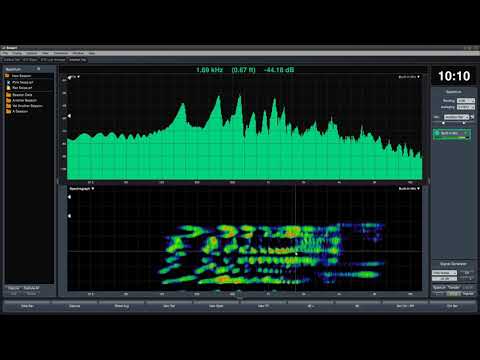 Smaart v8 Operation: 13 - Spectrograph