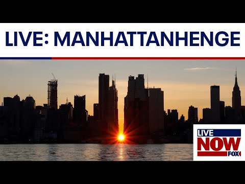 Video | LIVE: MANHATTANHENGE 2025
