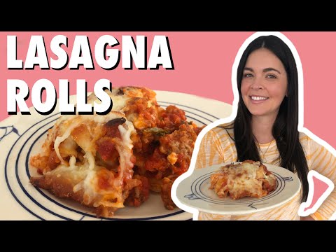 Kate Lee Cooks Make-Ahead Lasagna Rolls at Home | What Would Katie Eat? | Food Network