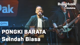Pongki Barata - Seindah Biasa (with Lyrics) | BukaMusik