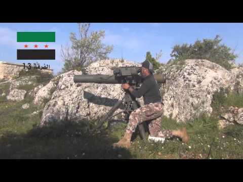 استهداف عربة لقوات النظام بصاروخ تاو من قبل الفرقة 13 في نحليا في محافظة إدلب