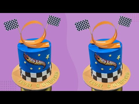How to make this race car cake! Hot Wheels