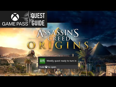 Assassin's Creed Origins Weekly Xbox Game Pass Quest Guide - Gain 1 Player Level