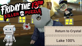 Friday The 13th Killer Puzzle - Chapter 9 Return to Crystal Lake 100% Walkthrough