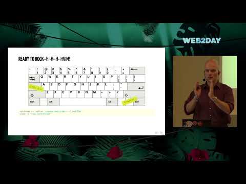 ONE BRAIN, ONE KEYBOARD, ONE EDITOR - Miroslav ŠEDIVÝ - @UBIMET GMBH - Web2day 2018