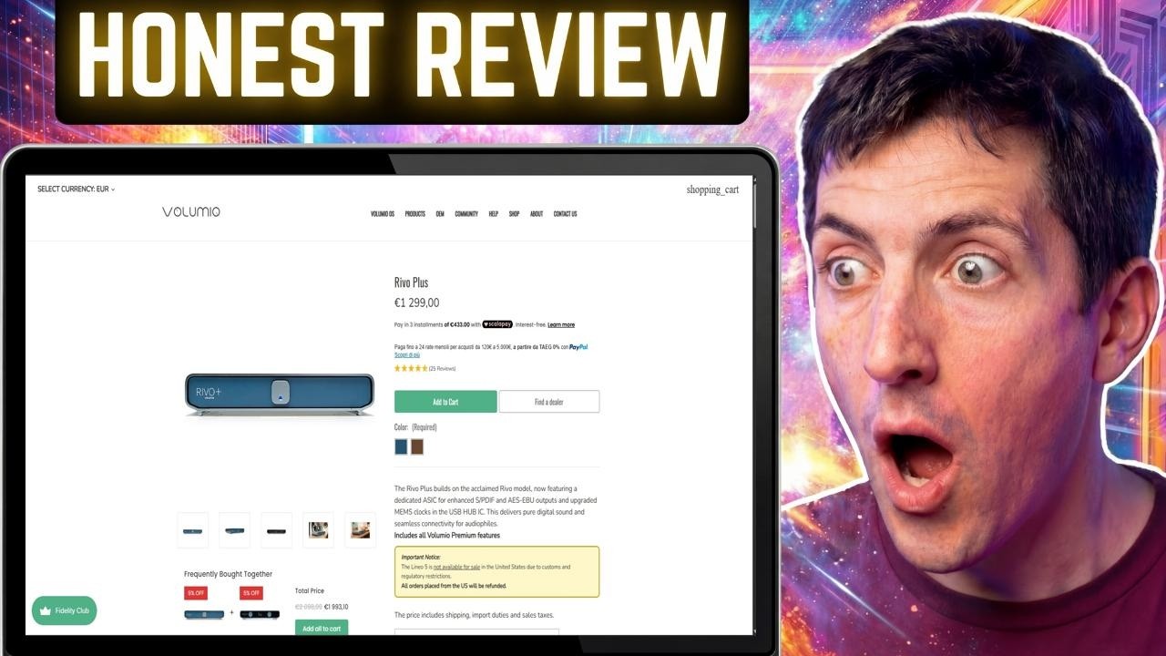 Volumio Rivo Plus vs Eversolo T8 Comparison 2026: Audio Streamer Review & Overview