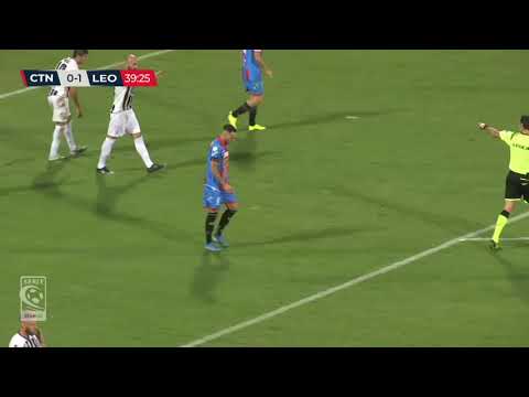Catania - Sicula Leonzio 2-1: gli highlights