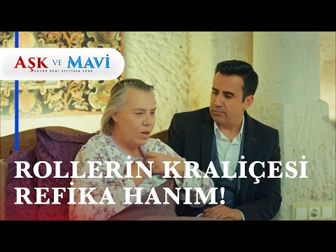 Refika, hasta rolüyle oğlunu eve getiriyor! - Aşk ve Mavi 48. Bölüm