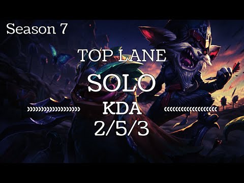 Solo - Kled vs Galio - NA - Gameplay Highlight S7