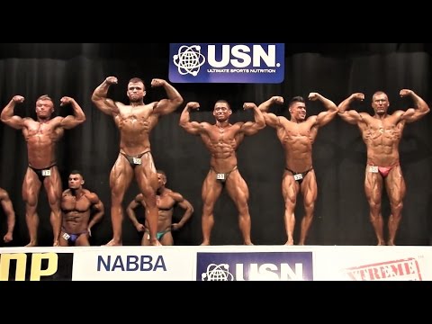NABBA Universe 2012 - Juniors Comparisons