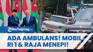 Viral Momen Mobil Presiden Prabowo dan Presiden Yordania Menepi saat Berpapasan dengan Ambulans