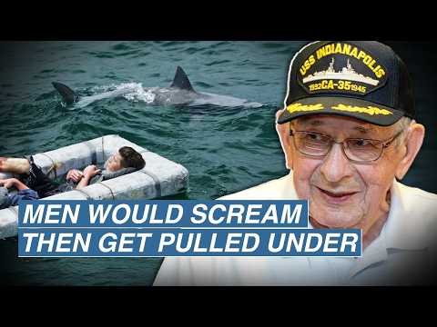 USS INDIANAPOLIS: WWII Veteran Relives Surviving in Shark-Infested Waters | Edgar Harrell