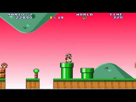 Mario Forever Goomba Party (Speed Run Test)