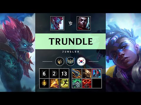 Trundle Jungle vs Ekko - KR Challenger Patch 25.16