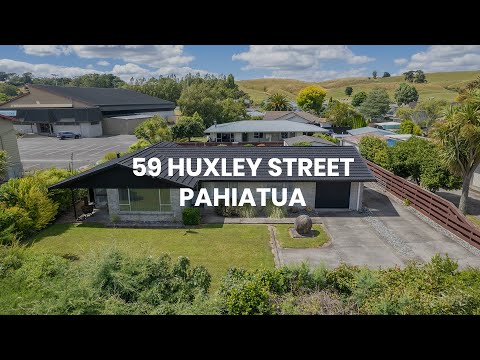 59 Huxley Street, Pahiatua, Tararua, Manawatu, 4房, 1浴, 独立别墅