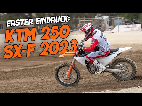 First Ride: 2023 KTM 250 SX-F mit Davide von Zitzewitz in Glen Helen USA