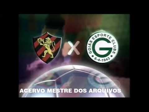 SPORT 2 X 1 GOIAS   BRASILEIRO 2008 COM CLEBER MACHADO