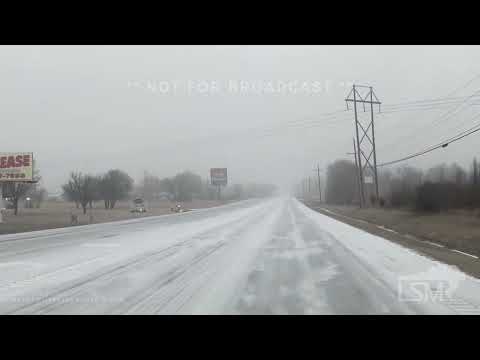 01-30-2023 Wagoner, Oklahoma   - Sleet storm