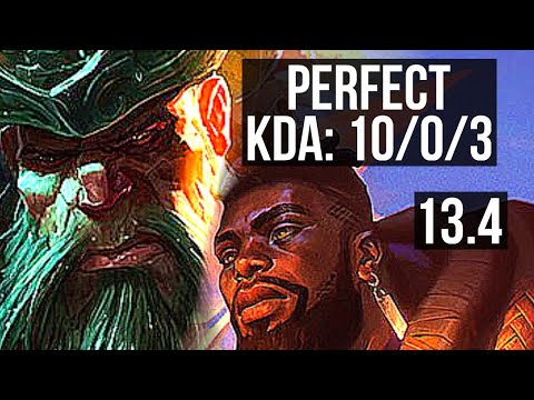 GP vs K'SANTE (TOP) | 10/0/3, Legendary, 800+ games, 800K mastery | KR Master | 13.4