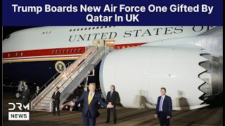 U.S. President Trump Changes Aircraft in UK Before Flying to Washington | New Air Force One | AC15