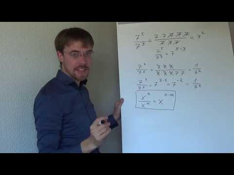 Potenzen Dividieren | Mathetricks für den Erfolg in Mathe