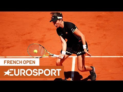 Johanna Konta vs Donna Vekic Highlights | Roland Garros 2019 Round 4 | Eurosport