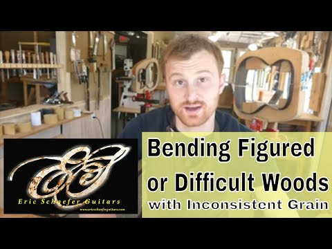 Bending Figured or Difficult Woods with Inconsistent Grain
