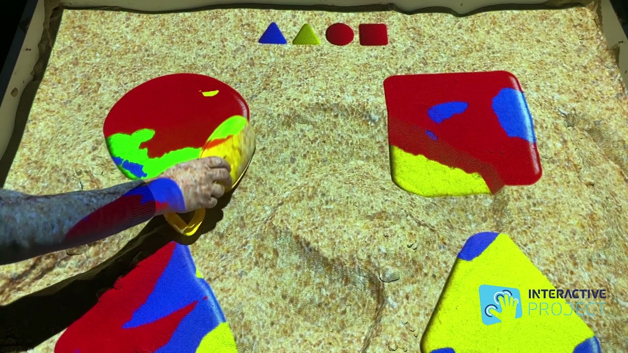 Изучение цветов на фигурах