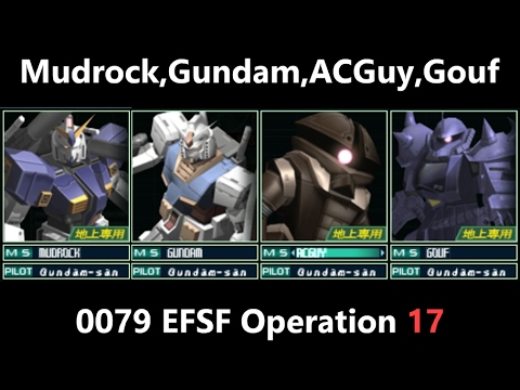 Gundam Battle Royale - UC 0079 EFSF Operation - 17 New Mexico - Sniper On The Snow