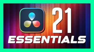 Making Videos in Resolve 21 - Full Course for Beginners