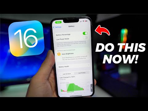 iOS 16 IS OUT - Do This NOW After Updating!