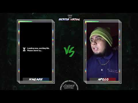 HAGANE VS APOLO - ESCRITOR VIRTUAL - BATALLAS ESCRITAS JUNGLE RHYMES